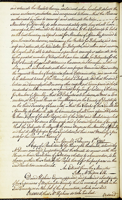 Journal of the Proceedings of the Poughkeepsie Convention thumbnail page 6