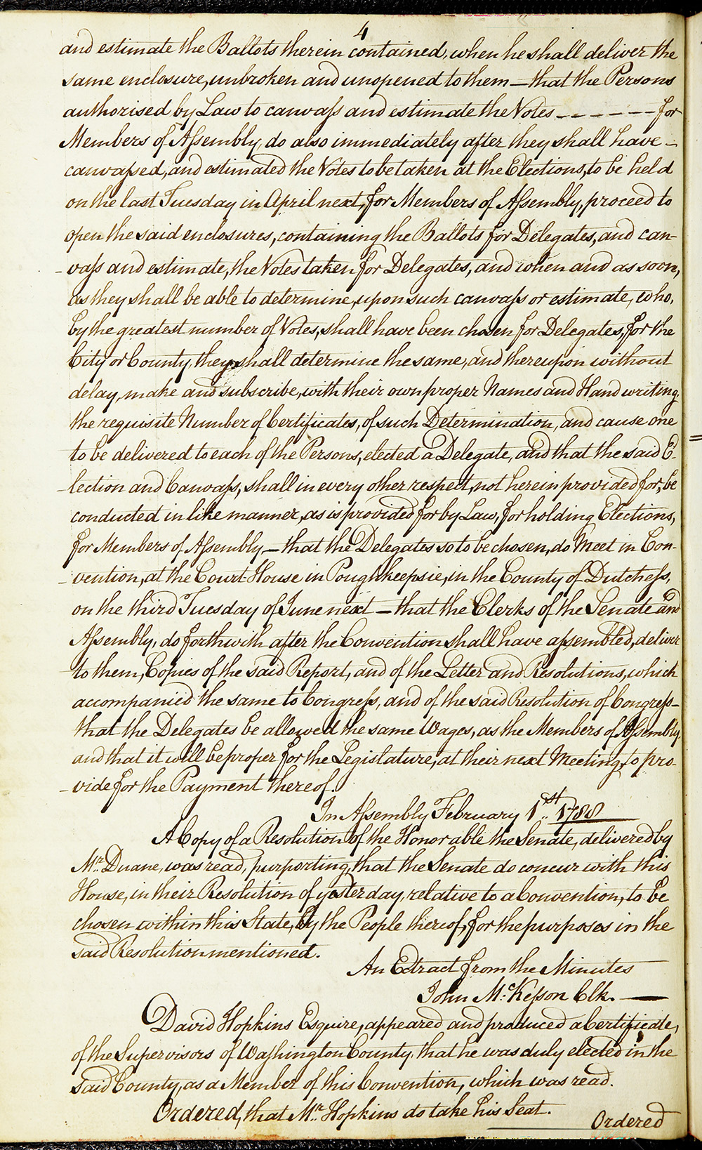 Journal of the Proceedings of the Poughkeepsie Convention page 6