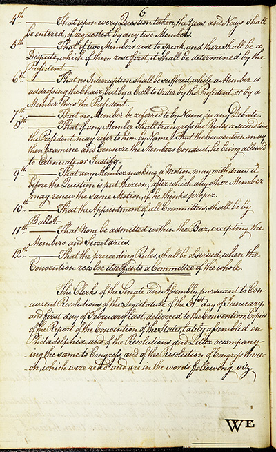 Journal of the Proceedings of the Poughkeepsie Convention thumbnail page 8