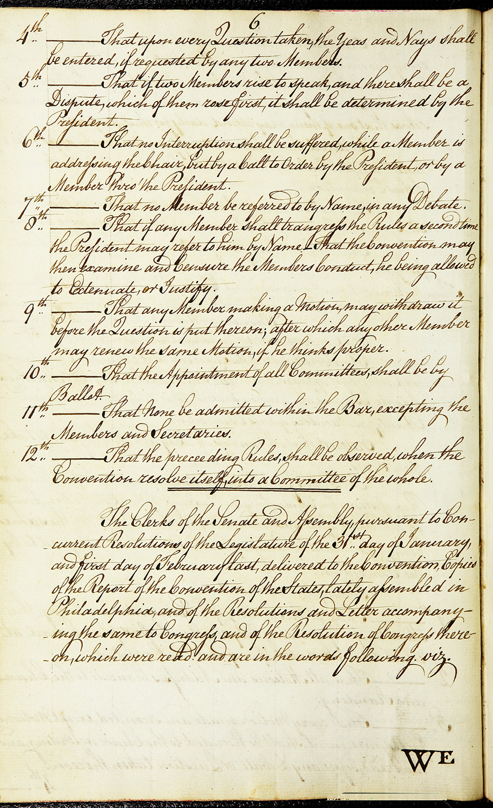 Journal of the Proceedings of the Poughkeepsie Convention page 8