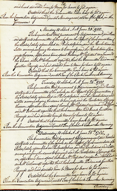Journal of the Proceedings of the Poughkeepsie Convention thumbnail page 22
