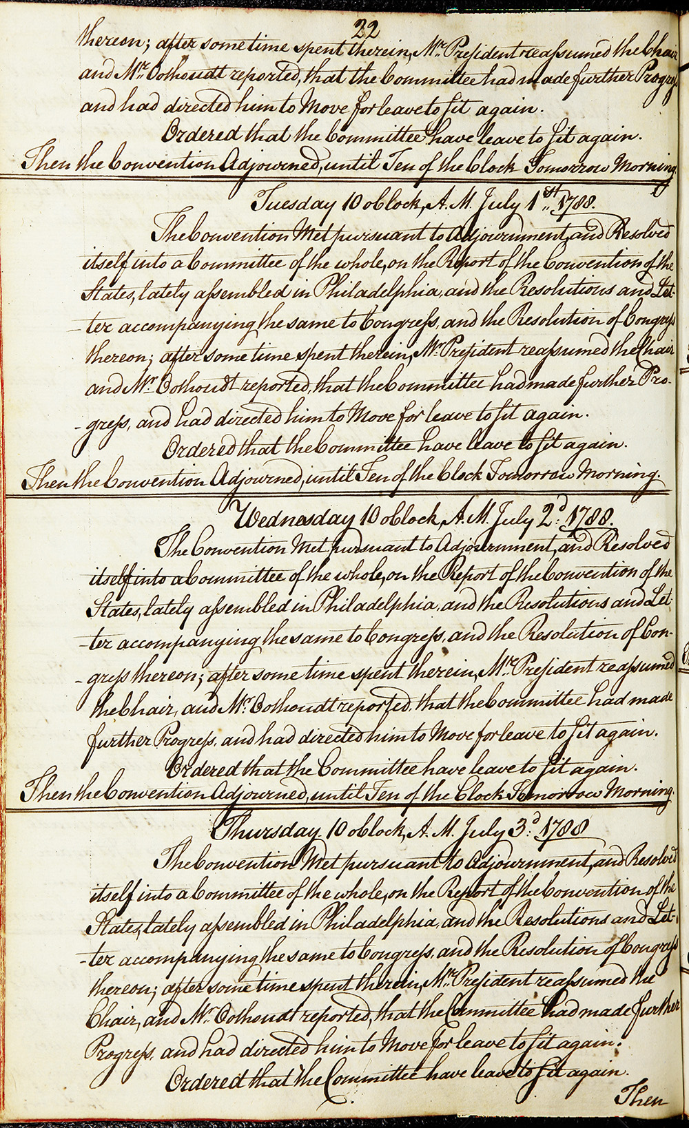 Journal of the Proceedings of the Poughkeepsie Convention page 24