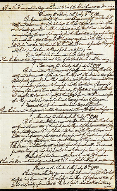 Journal of the Proceedings of the Poughkeepsie Convention thumbnail page 25