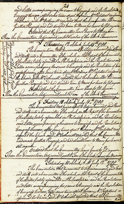 Journal of the Proceedings of the Poughkeepsie Convention thumbnail page 26