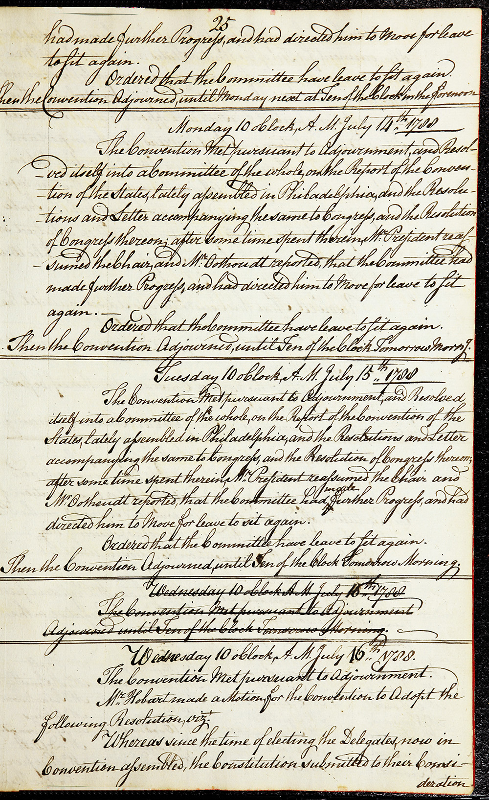Journal of the Proceedings of the Poughkeepsie Convention page 27