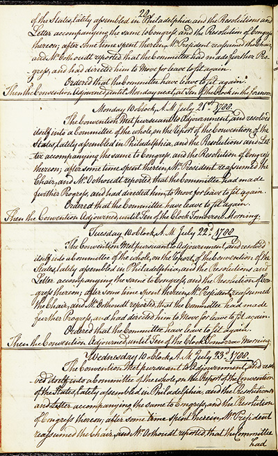 Journal of the Proceedings of the Poughkeepsie Convention thumbnail page 30