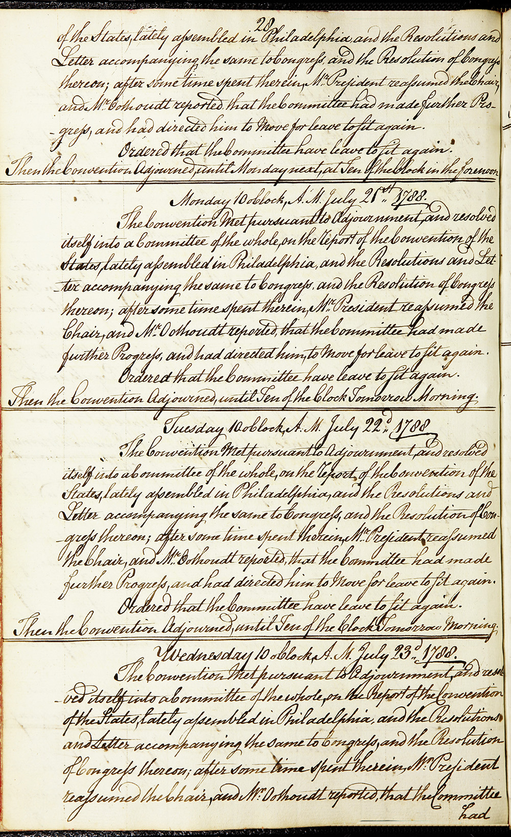Journal of the Proceedings of the Poughkeepsie Convention page 30