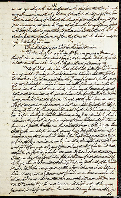 Journal of the Proceedings of the Poughkeepsie Convention thumbnail page 33
