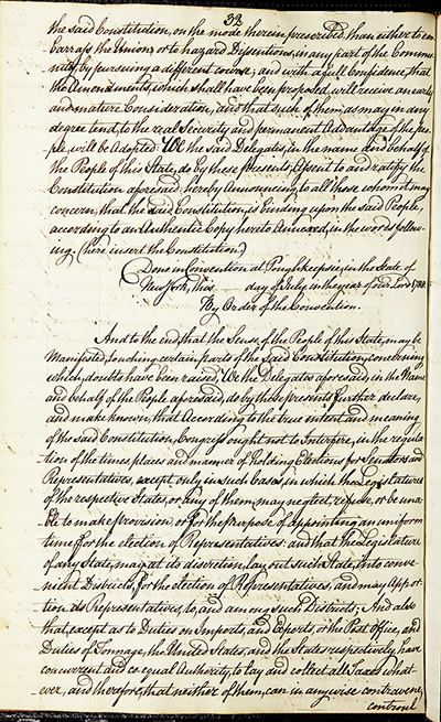 Journal of the Proceedings of the Poughkeepsie Convention thumbnail page 34