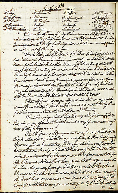 Journal of the Proceedings of the Poughkeepsie Convention thumbnail page 38