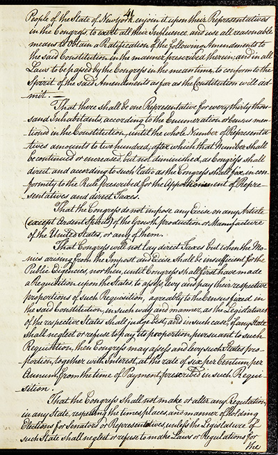 Journal of the Proceedings of the Poughkeepsie Convention thumbnail page 43