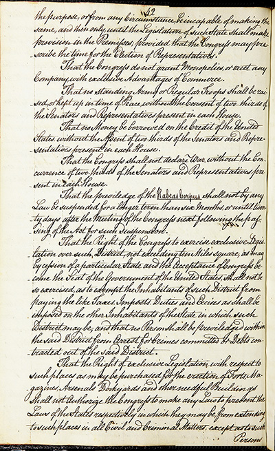 Journal of the Proceedings of the Poughkeepsie Convention thumbnail page 44