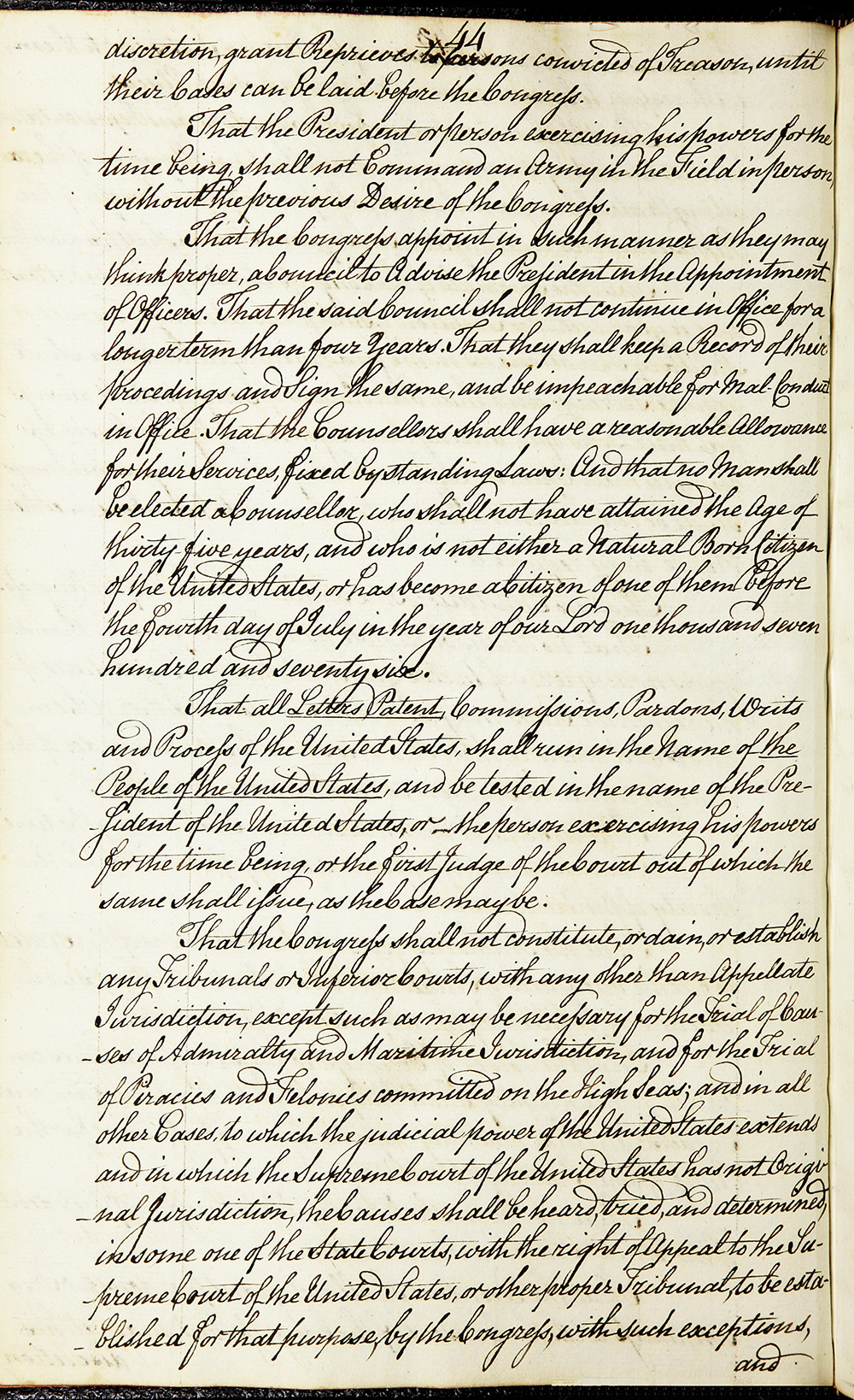 Journal of the Proceedings of the Poughkeepsie Convention page 46
