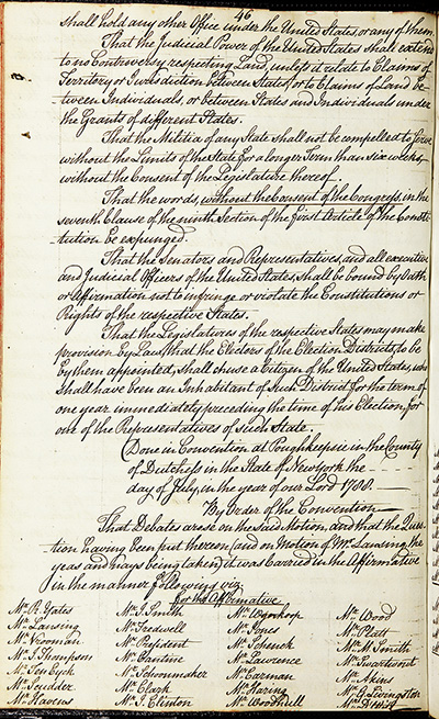 Journal of the Proceedings of the Poughkeepsie Convention thumbnail page 48