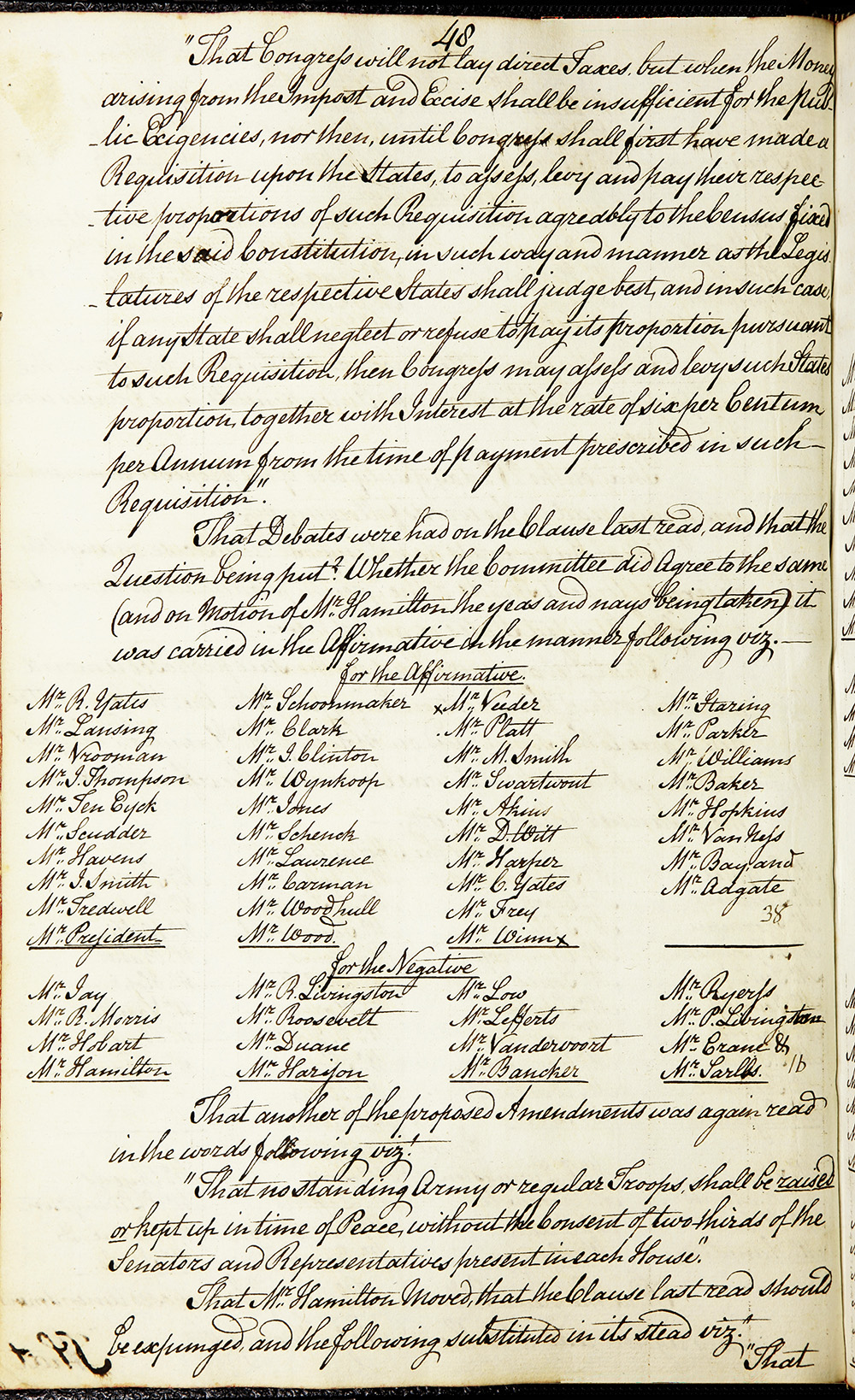 Journal of the Proceedings of the Poughkeepsie Convention page 50