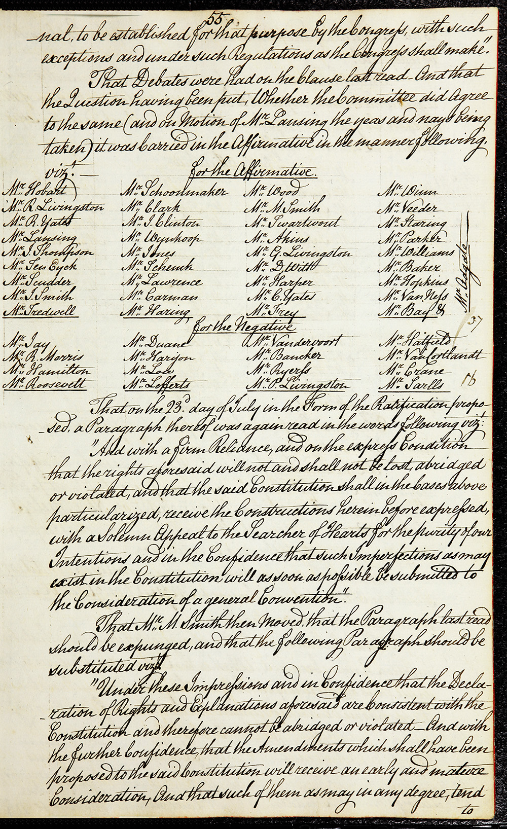 Journal of the Proceedings of the Poughkeepsie Convention page 57