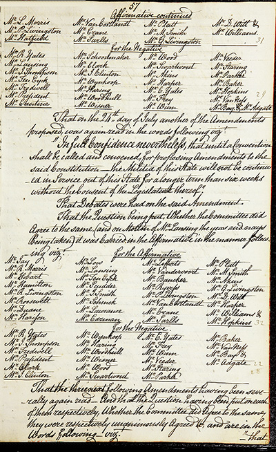 Journal of the Proceedings of the Poughkeepsie Convention thumbnail page 59