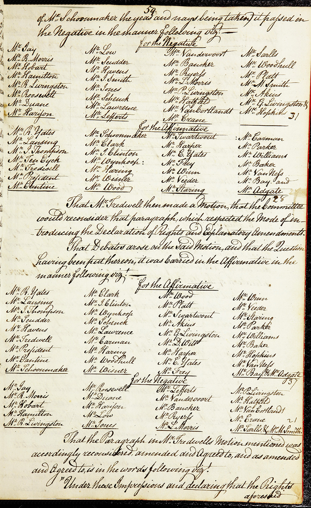 Journal of the Proceedings of the Poughkeepsie Convention page 61