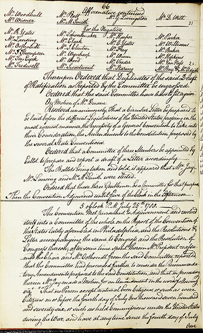 Journal of the Proceedings of the Poughkeepsie Convention thumbnail page 68