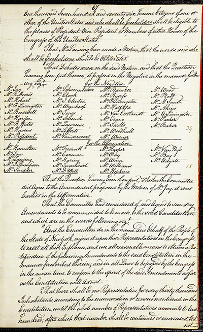 Journal of the Proceedings of the Poughkeepsie Convention thumbnail page 69