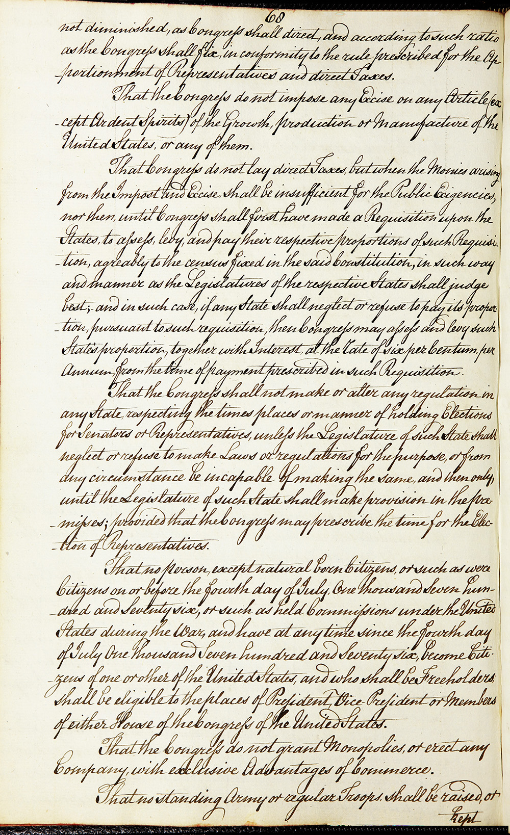 Journal of the Proceedings of the Poughkeepsie Convention page 70