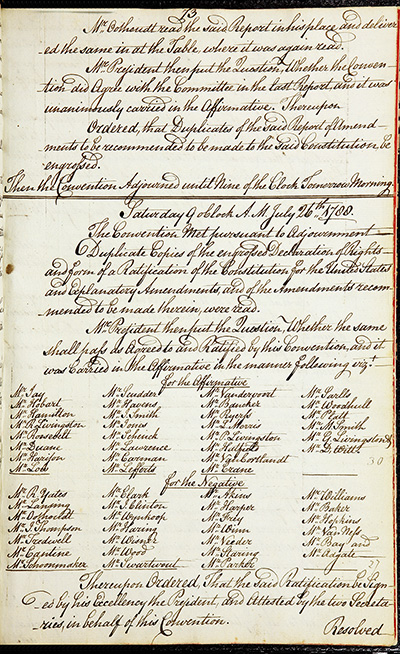 Journal of the Proceedings of the Poughkeepsie Convention thumbnail page 75