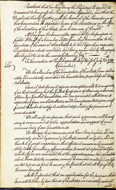 Journal of the Proceedings of the Poughkeepsie Convention thumbnail page 76