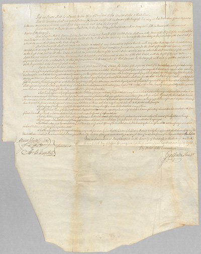 Load Engrossed Copy of the United States Constitution, 1788 in Main Document Viewer