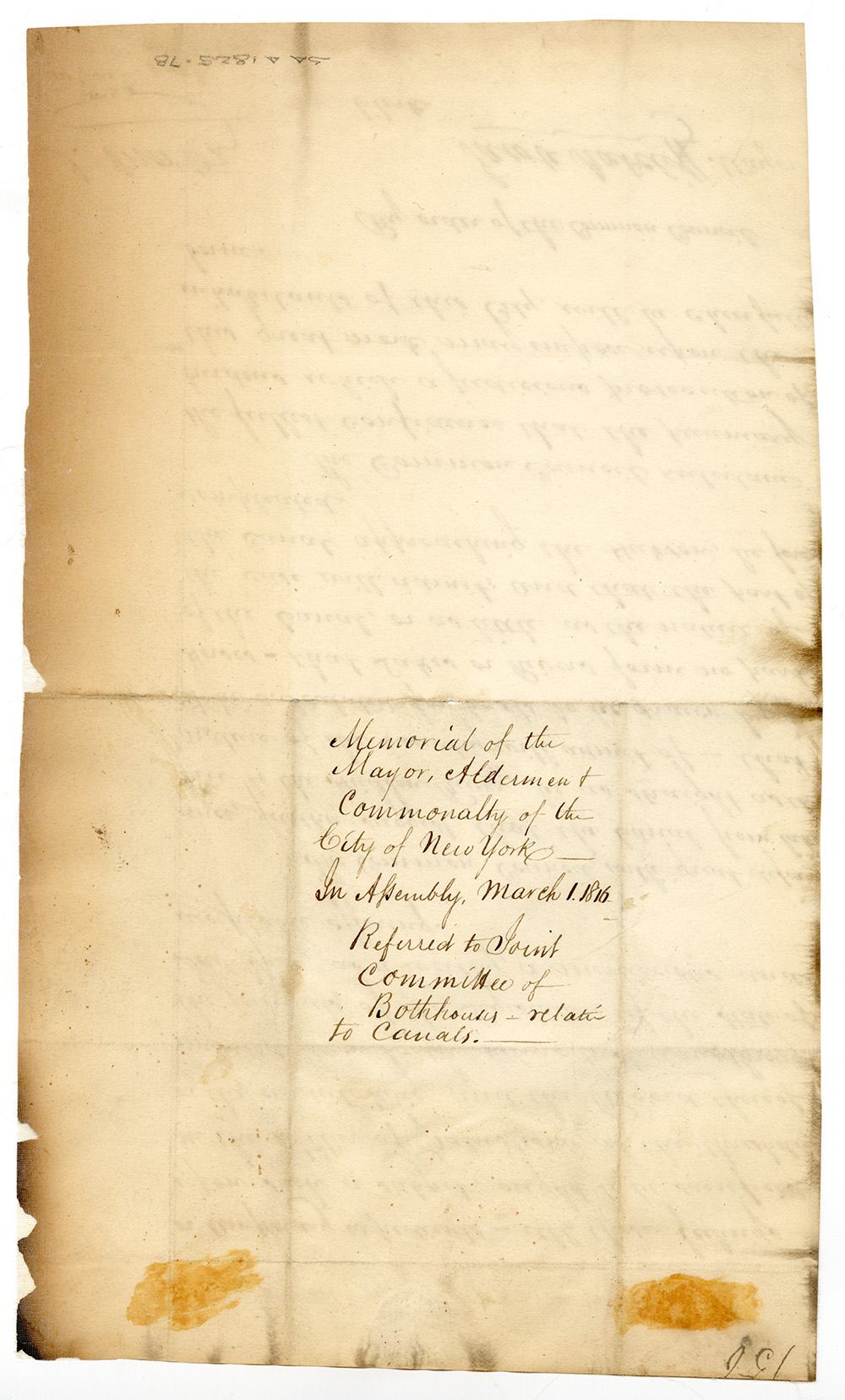 Memorial of the Mayor, Aldermen and Commonalty of the City of New York relative to canals page 4