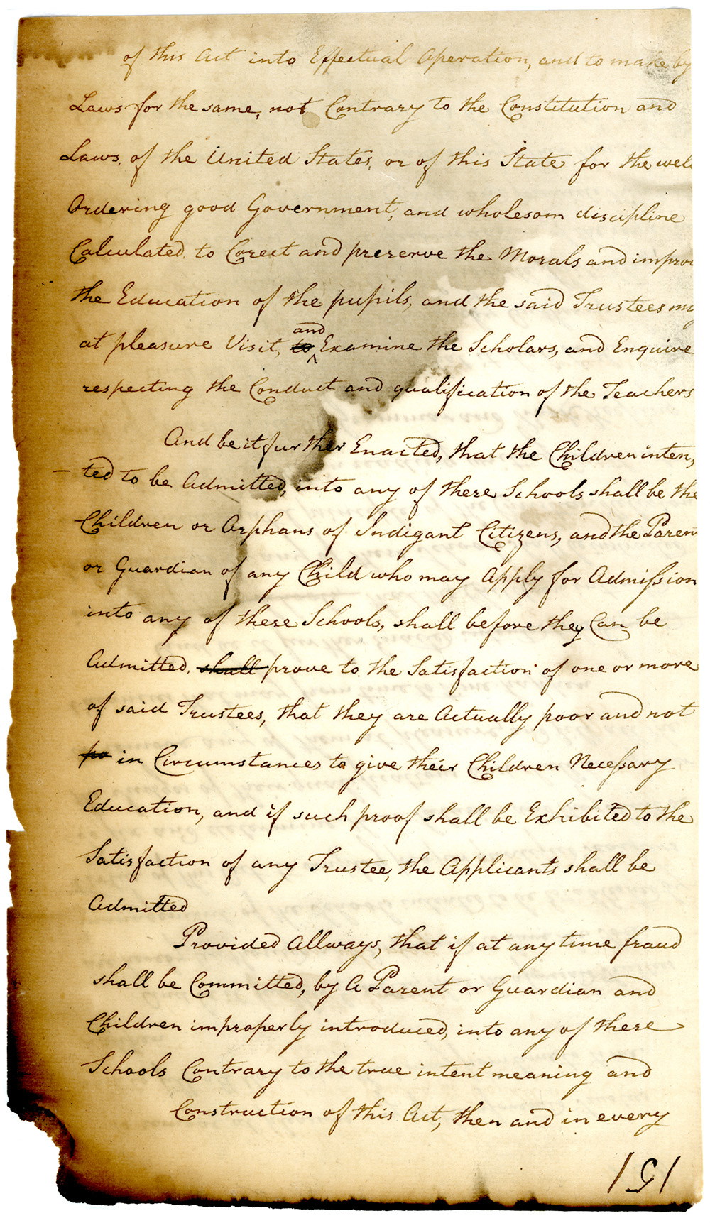 Petition supporting educational opportunity for the poor page 4