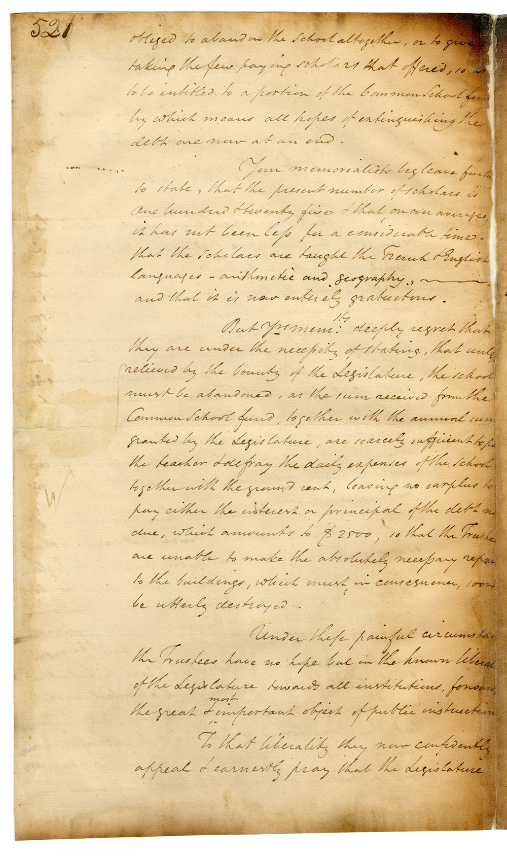 Petition Supporting the Education of Children of French Immigrants page 2