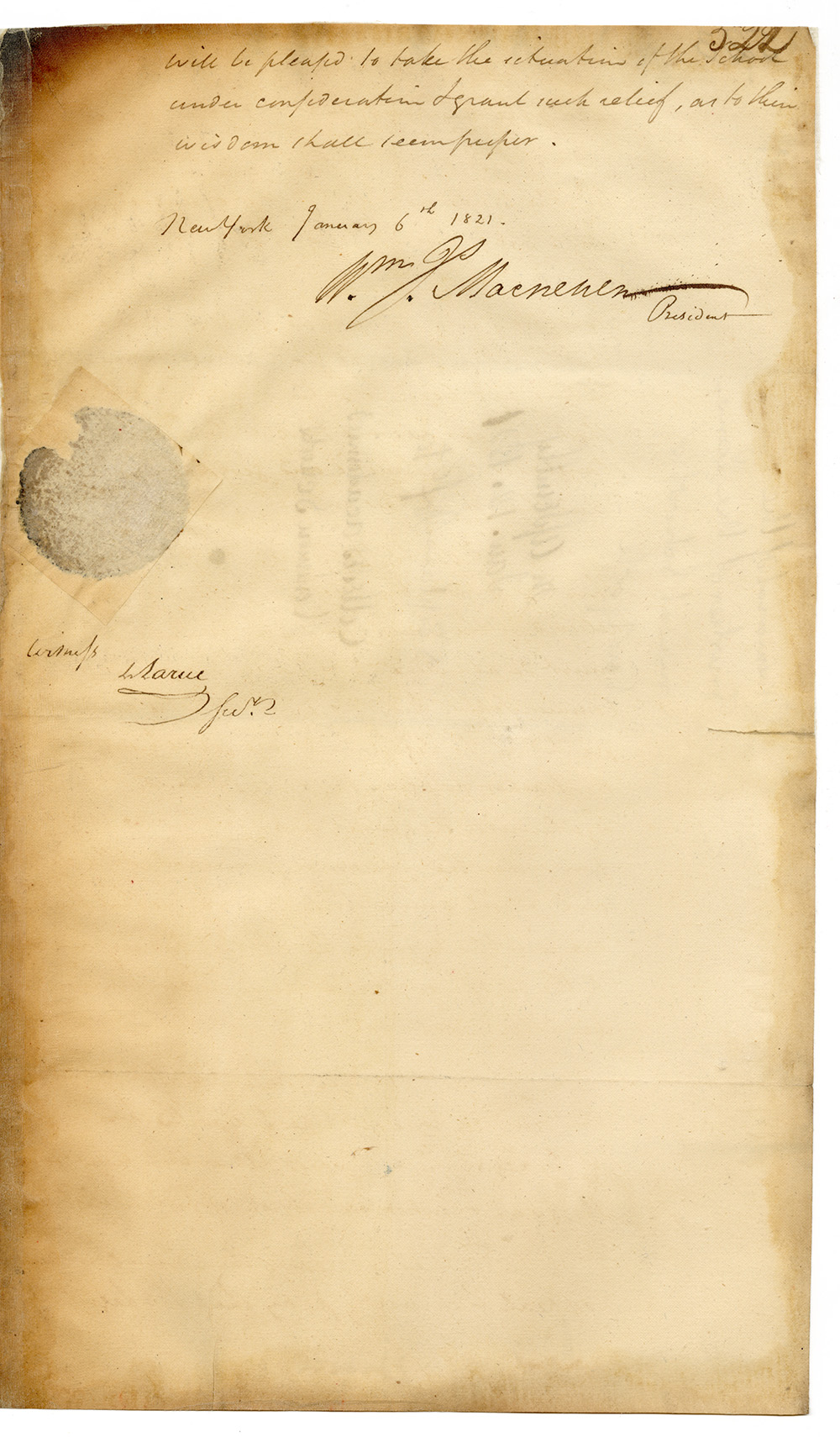 Petition Supporting the Education of Children of French Immigrants page 3