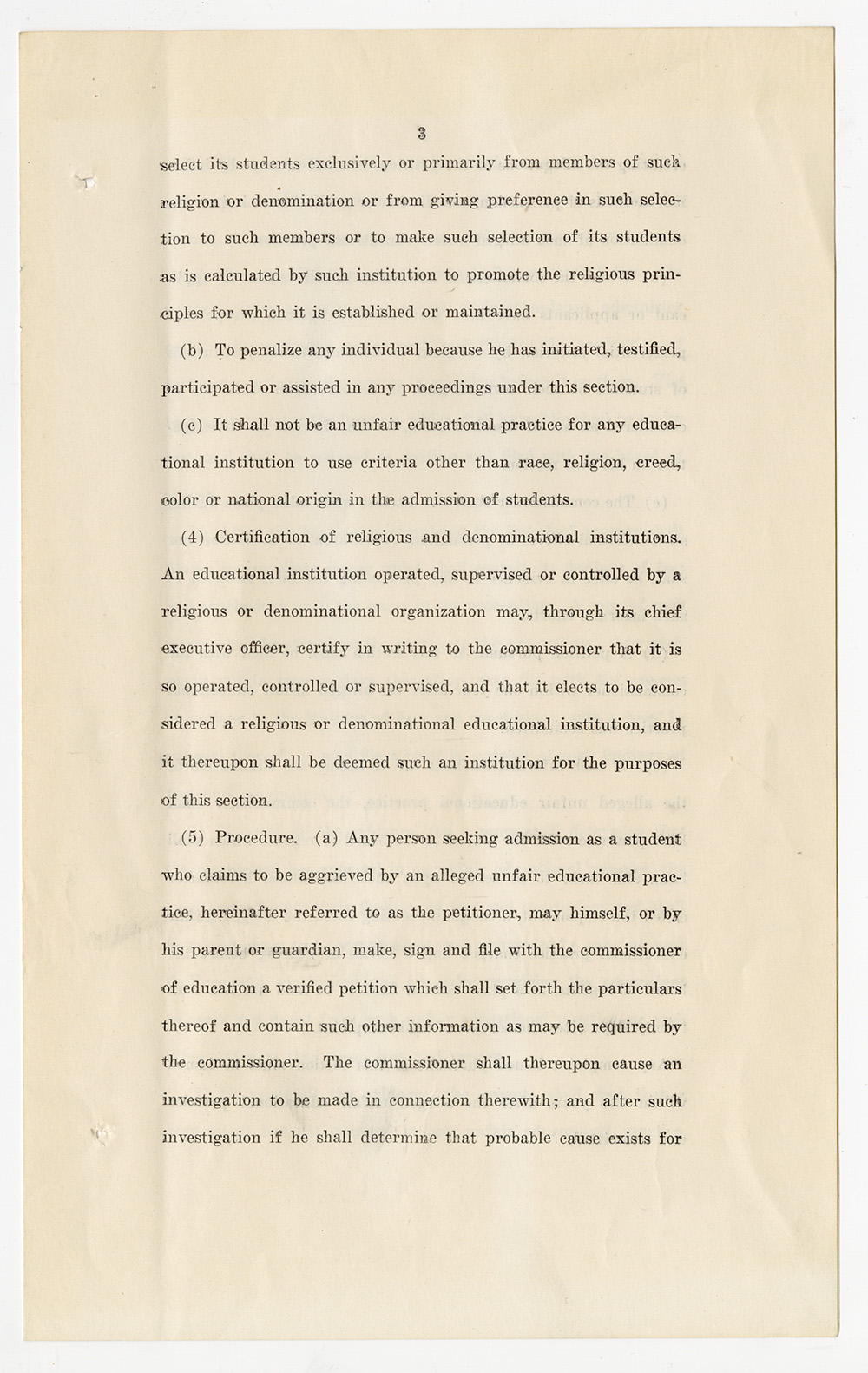 New York's Education Antidiscrimination Law page 3