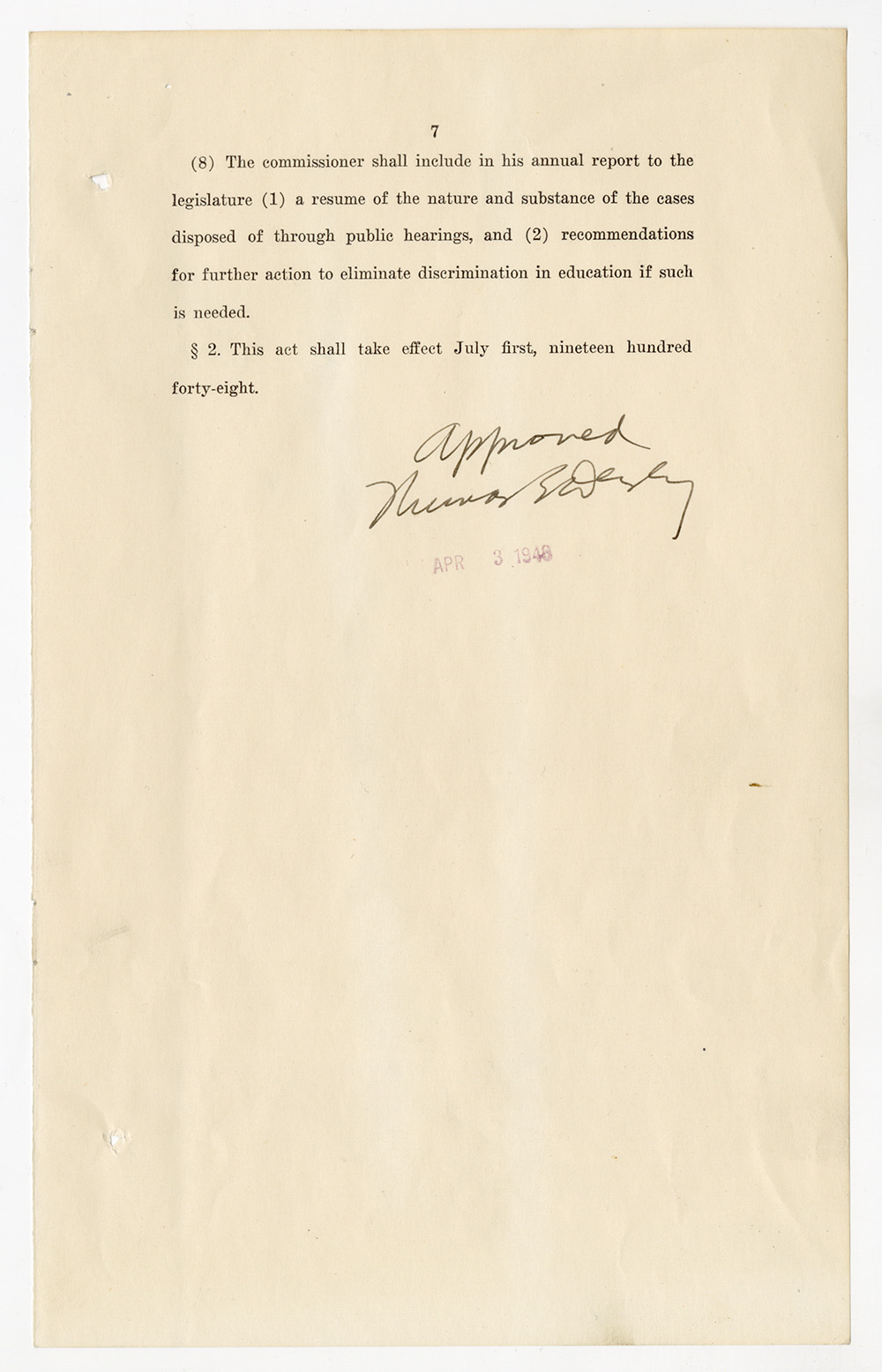 New York's Education Antidiscrimination Law page 7