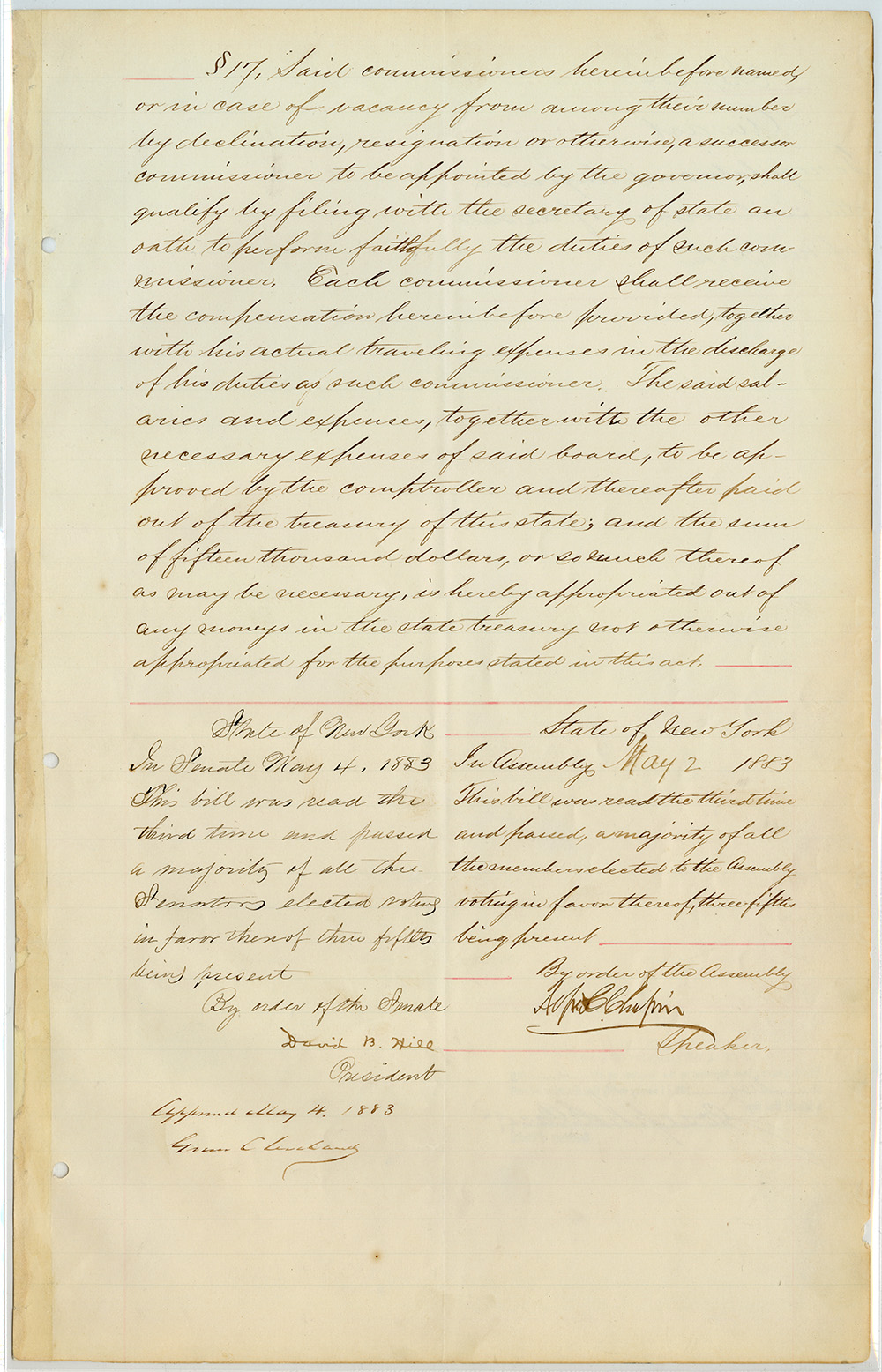 An Act to Regulate and Improve the Civil Service of the State of New York page 3