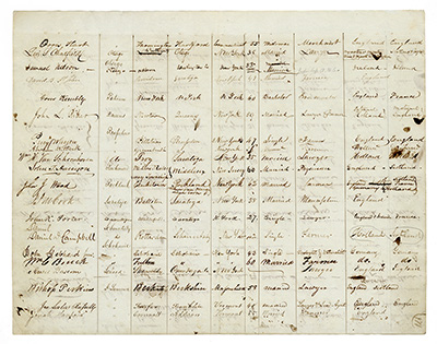 Roll of Delegates to the 1846 Constitutional Convention thumbnail page 5