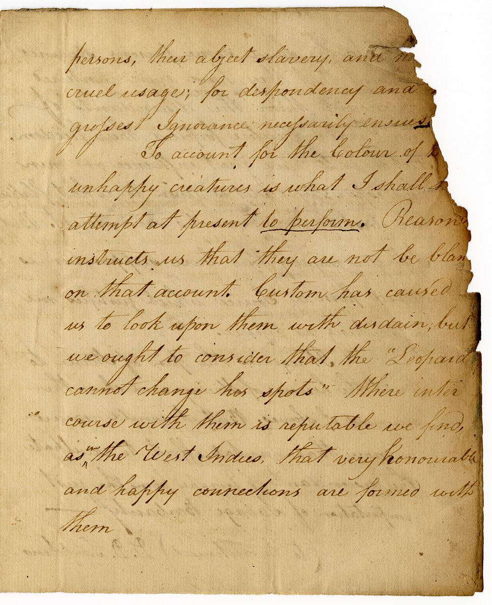 "On Slavery" by Daniel Tompkins, June 28, 1793 page 3