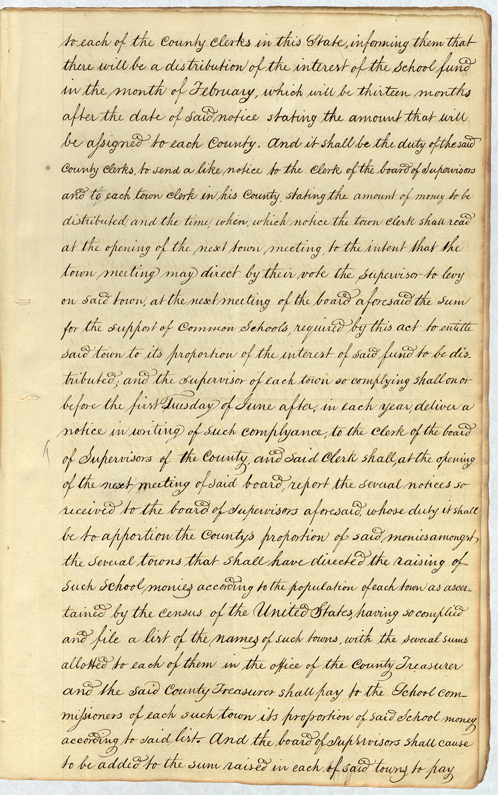 An Act for the establishment of Common Schools page 3