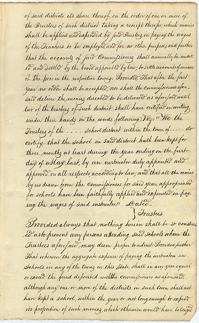An Act for the establishment of Common Schools thumbnail page 13