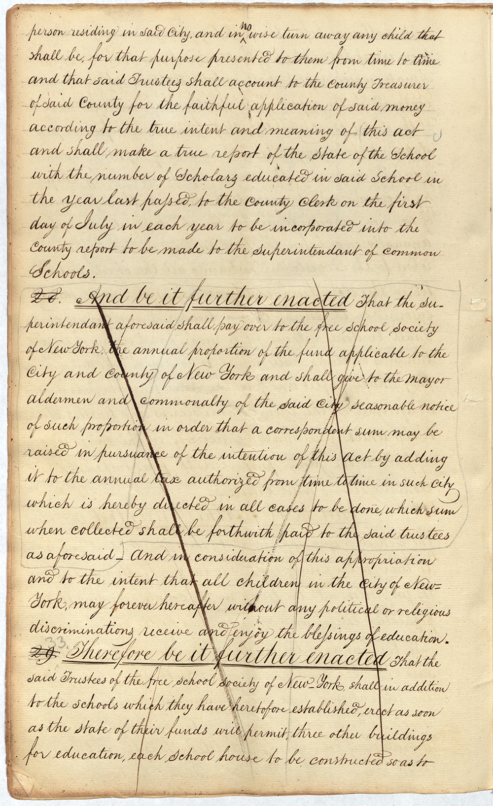 An Act for the establishment of Common Schools page 16