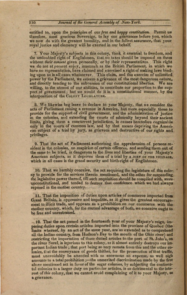 Appealing for reconciliation with Britain, March 25, 1775 page 3