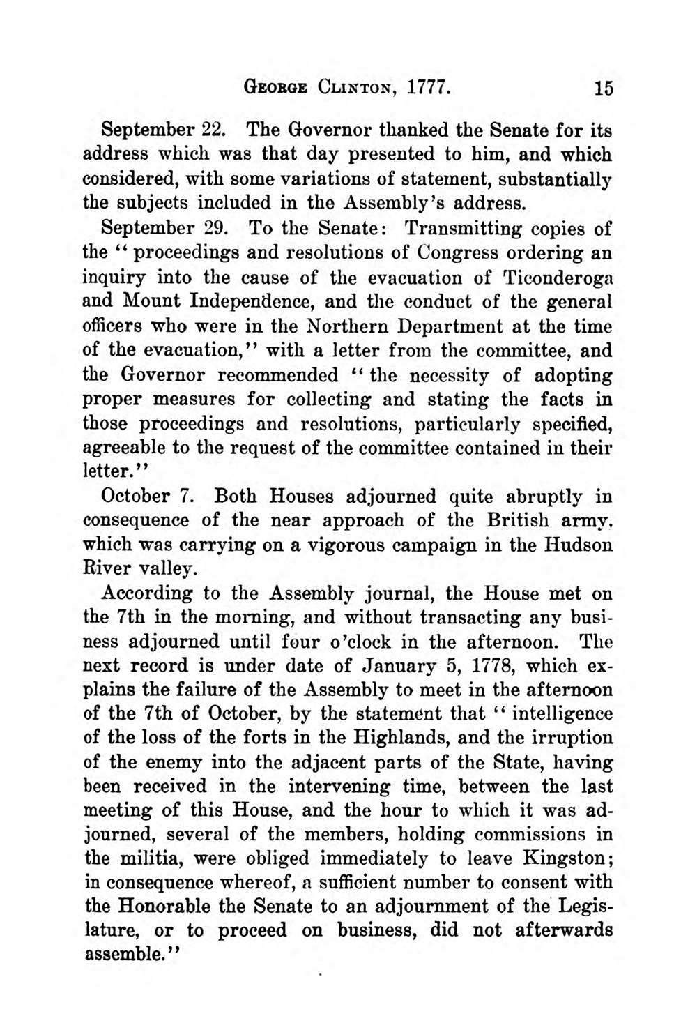 The new governor defines the executive’s role, September 10, 1777 page 9