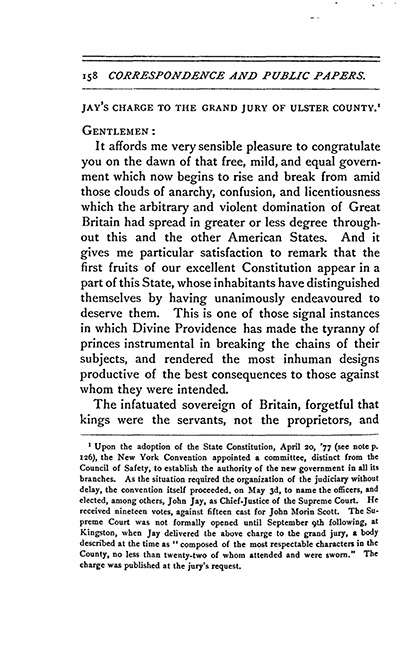The New Chief Justice Explains Citizens' Rights and Responsibilities, September 9, 1777