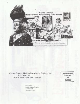 Load Flyer Announcing Mexican Fiesta, Sodus Primary School, Sodus, N.Y., September 17, 2000 in Main Document Viewer