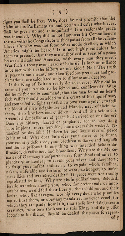 Load An Address of the Convention of Representatives of the State of New York to Their Constituents, December 23, 1776 in Main Document Viewer