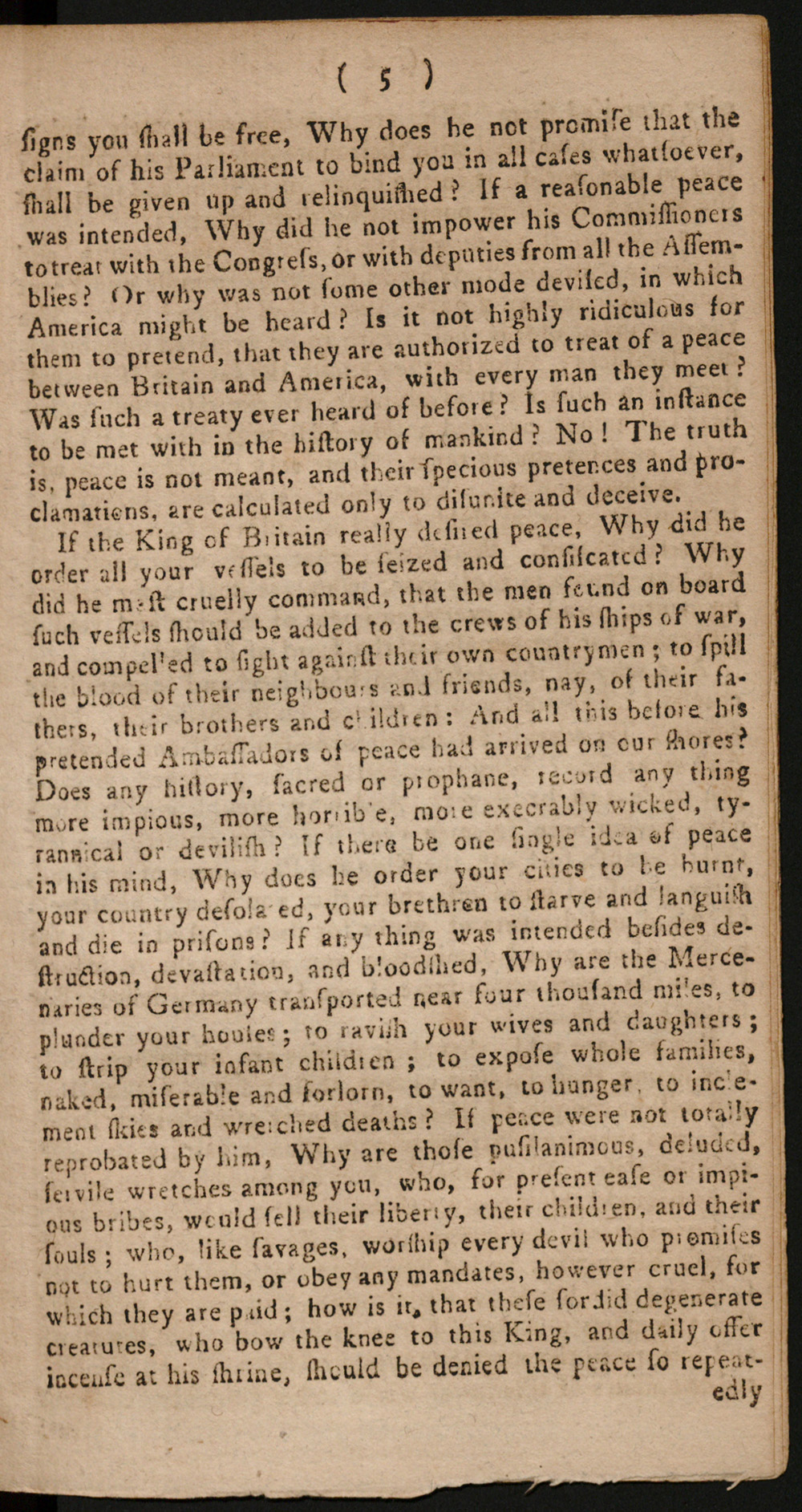 An Address of the Convention of Representatives of the State of New York to Their Constituents, December 23, 1776 page 5