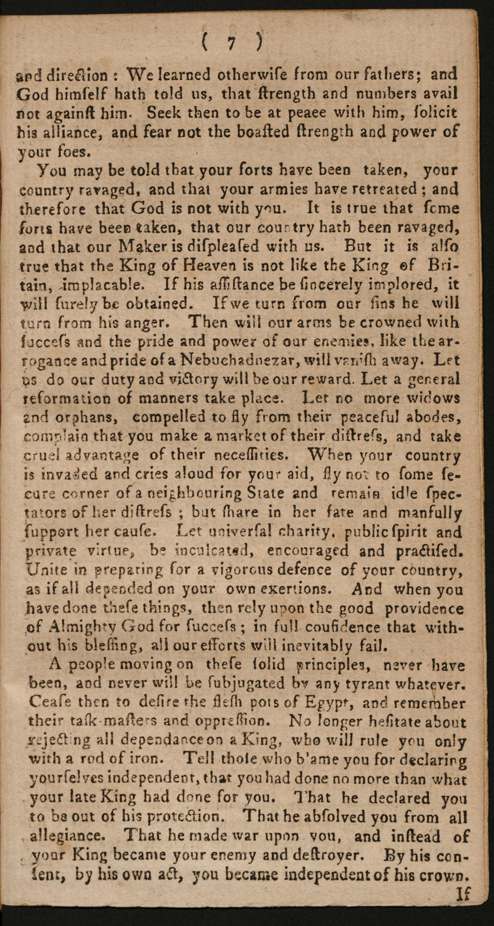 An Address of the Convention of Representatives of the State of New York to Their Constituents, December 23, 1776 page 7