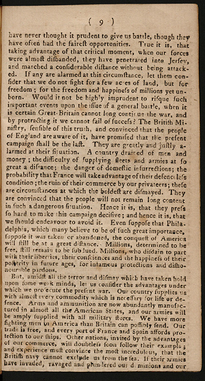 Load An Address of the Convention of Representatives of the State of New York to Their Constituents, December 23, 1776 in Main Document Viewer