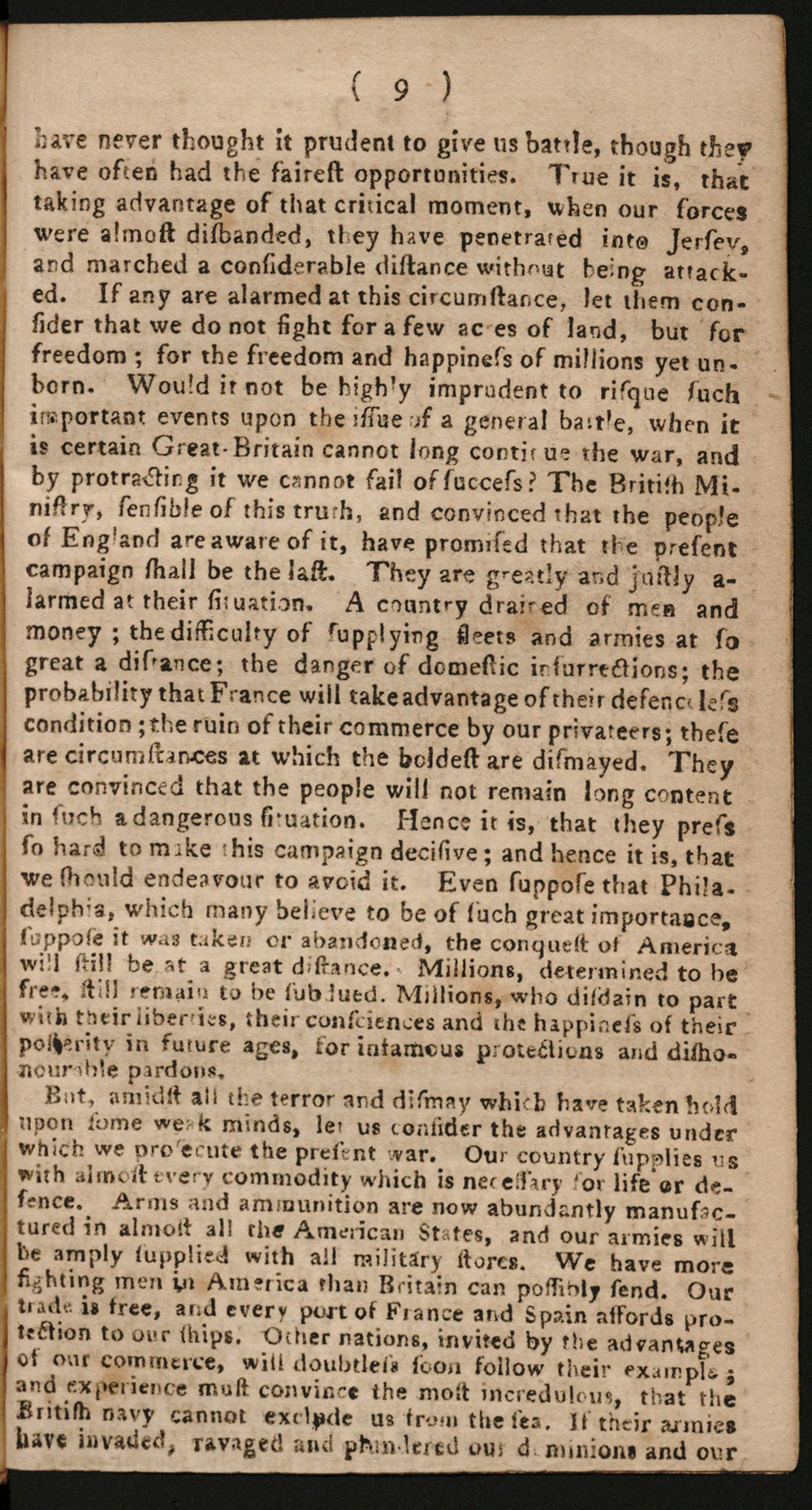 An Address of the Convention of Representatives of the State of New York to Their Constituents, December 23, 1776 page 9