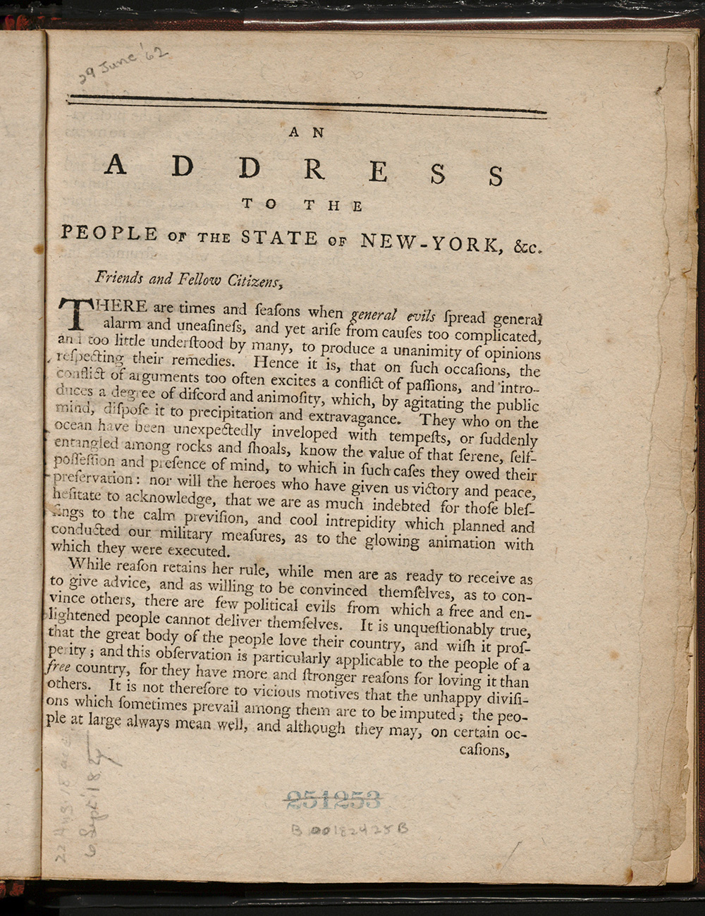 An Address to the People of the State of New York on the Subject of the Constitution, Agreed Upon at Philadelphia, the 17th of September, 1787, April 12, 1788 page 2